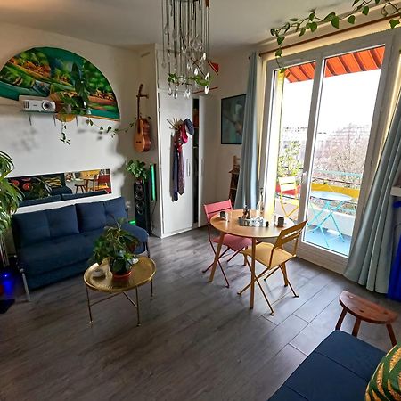 Canopee, Paisible, Chaleureux, Lumineux, Balcon Paris Eksteriør billede