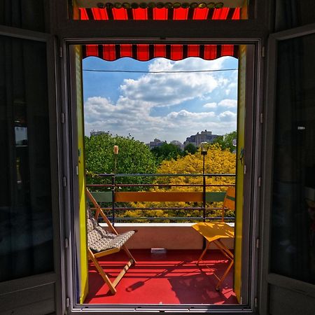 Canopee, Paisible, Chaleureux, Lumineux, Balcon Paris Eksteriør billede
