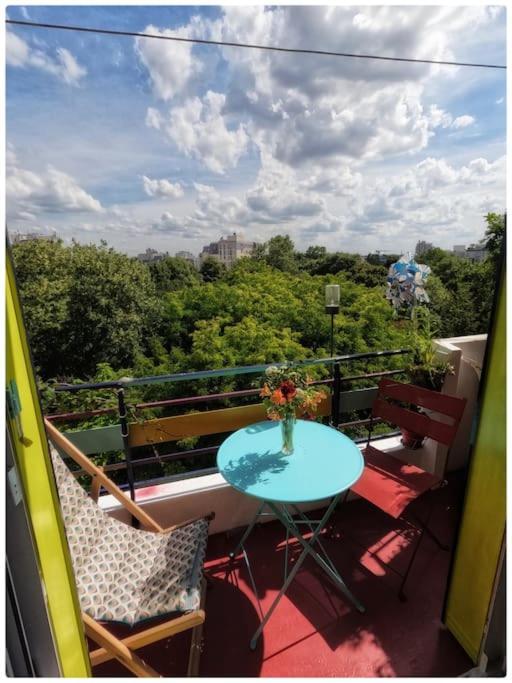 Canopee, Paisible, Chaleureux, Lumineux, Balcon Paris Eksteriør billede