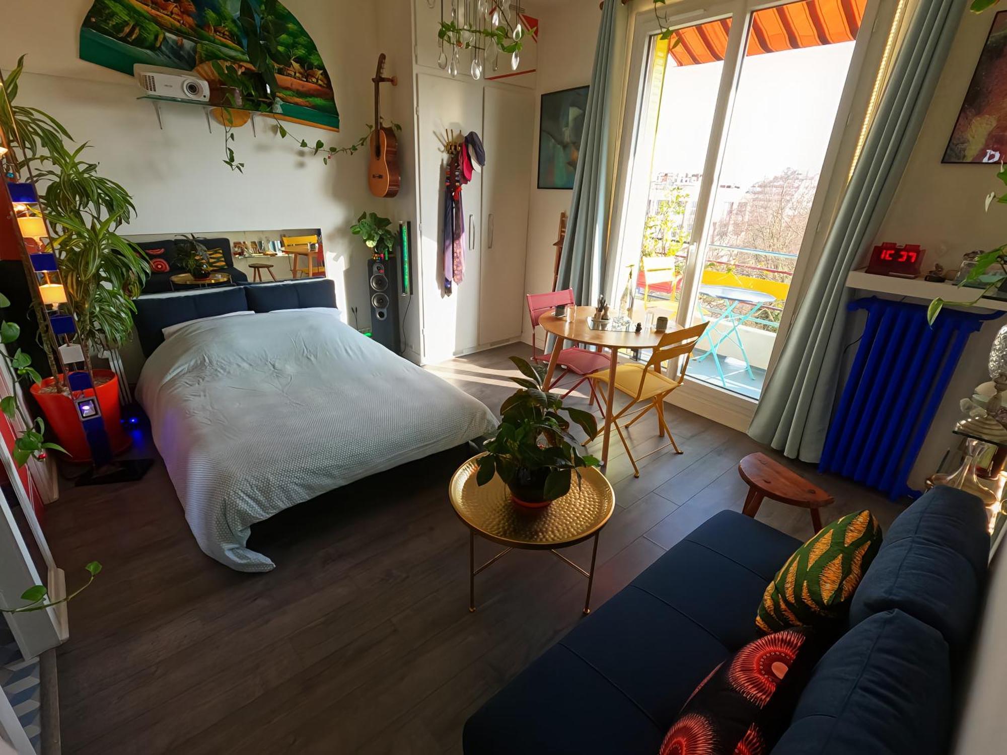 Canopee, Paisible, Chaleureux, Lumineux, Balcon Paris Eksteriør billede